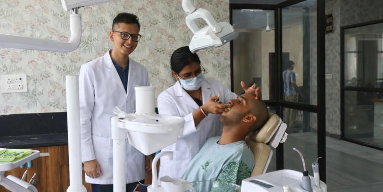 Miniprocedure room — Dr. Amit Sharma Dental Hospital, Jaipur