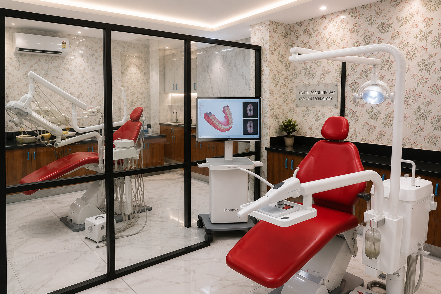 Digital scanning bay — Dr. Amit Sharma Dental Hospital, Jaipur