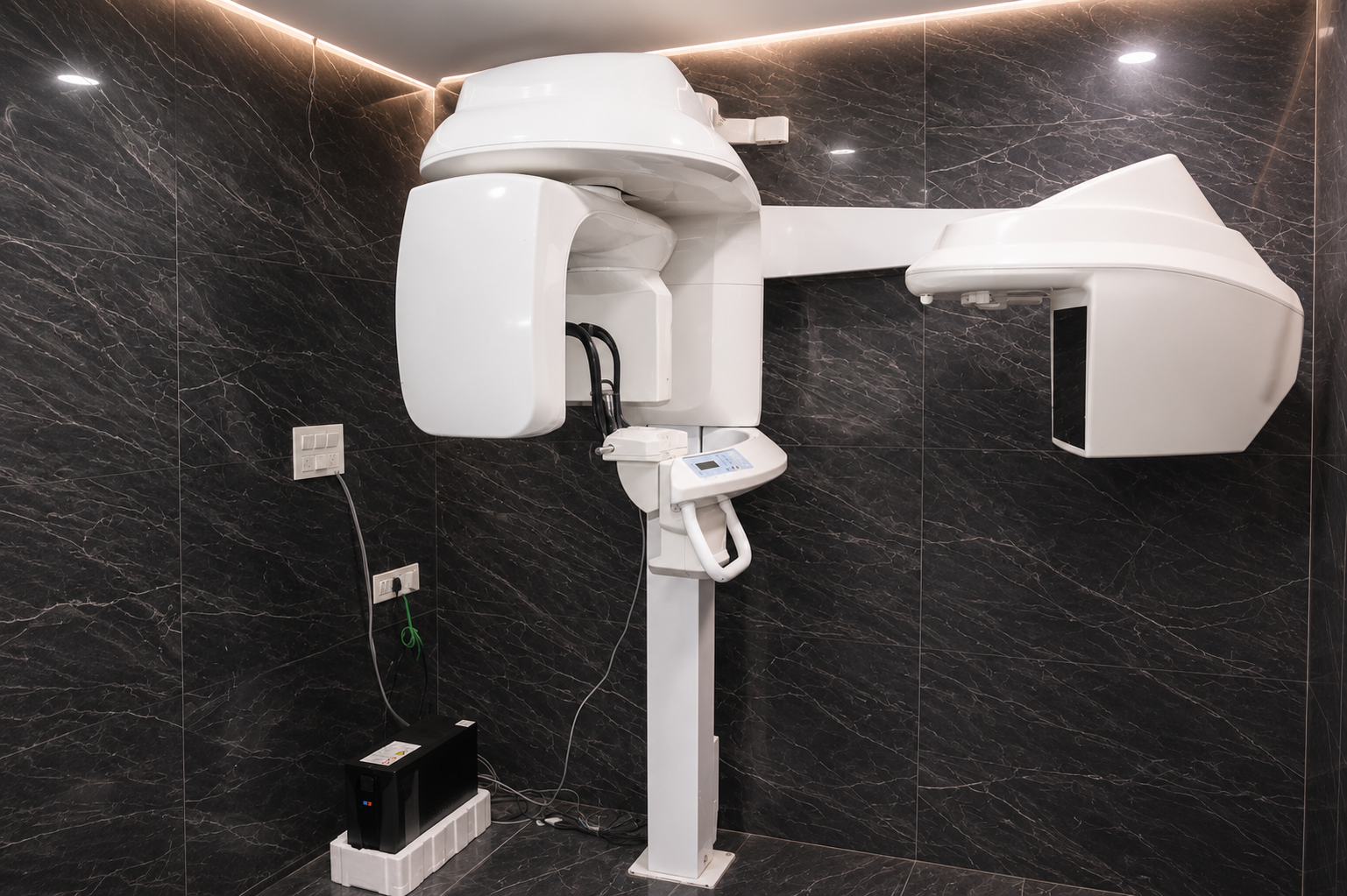 CBCT 3D imaging room — Dr. Amit Sharma Dental Hospital, Jaipur