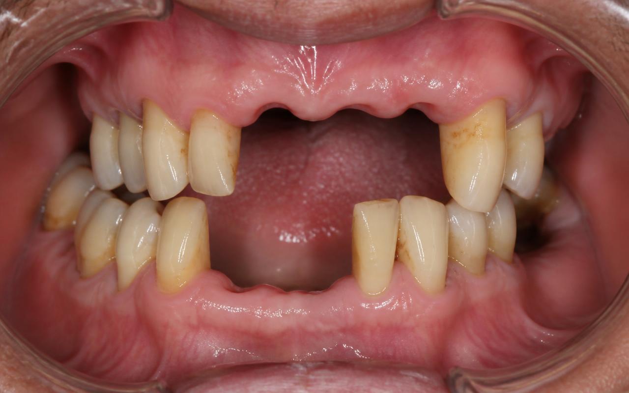 Full Mouth Implants before