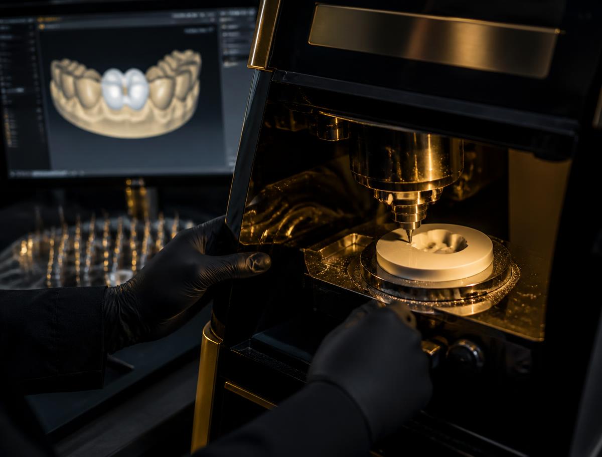 In-house CAD/CAM lab